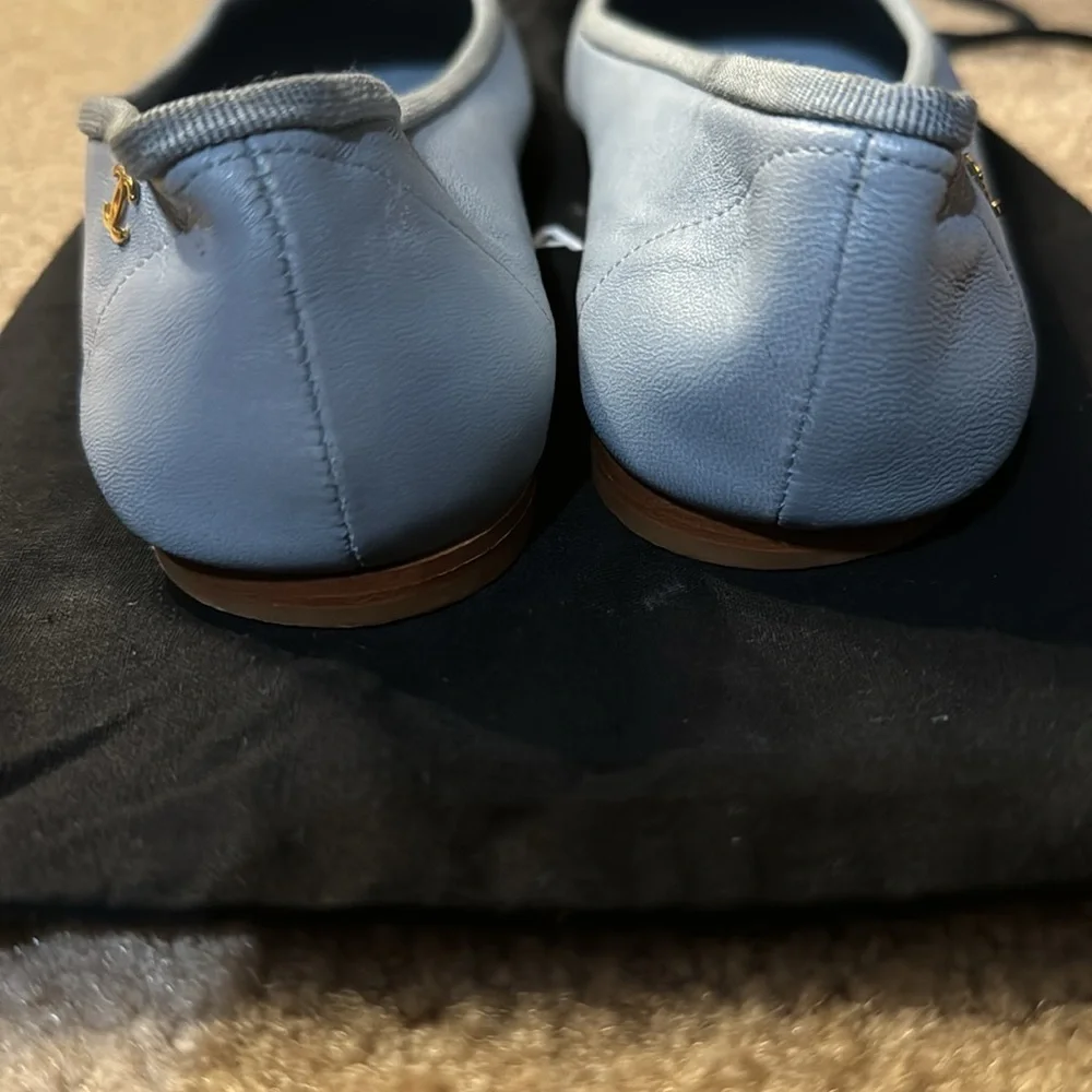 Chanel Light Blue Ballet Flats - Picture 6 of 10